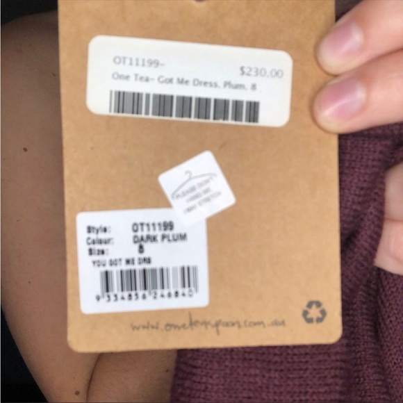 Feather Trim Cocktail Dress - Picture 5 of 5